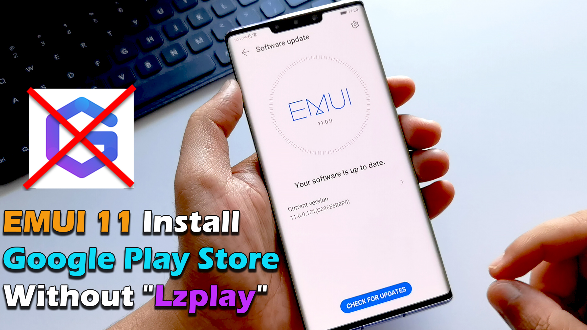 How to install Google Play Store on EMUI 11 Without G App