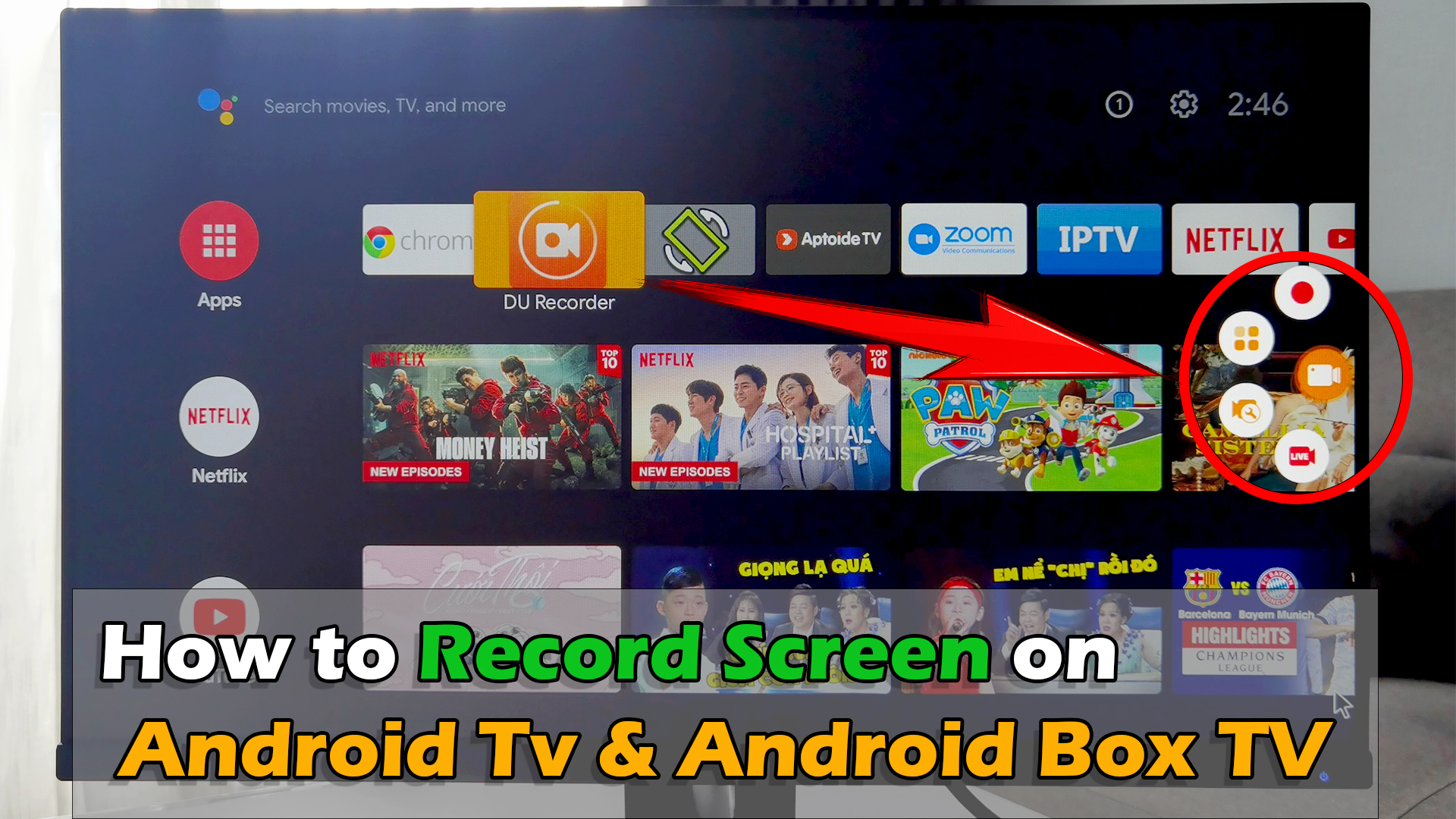 How To Record Screen on Android Tv & Android Box TV ICTfix