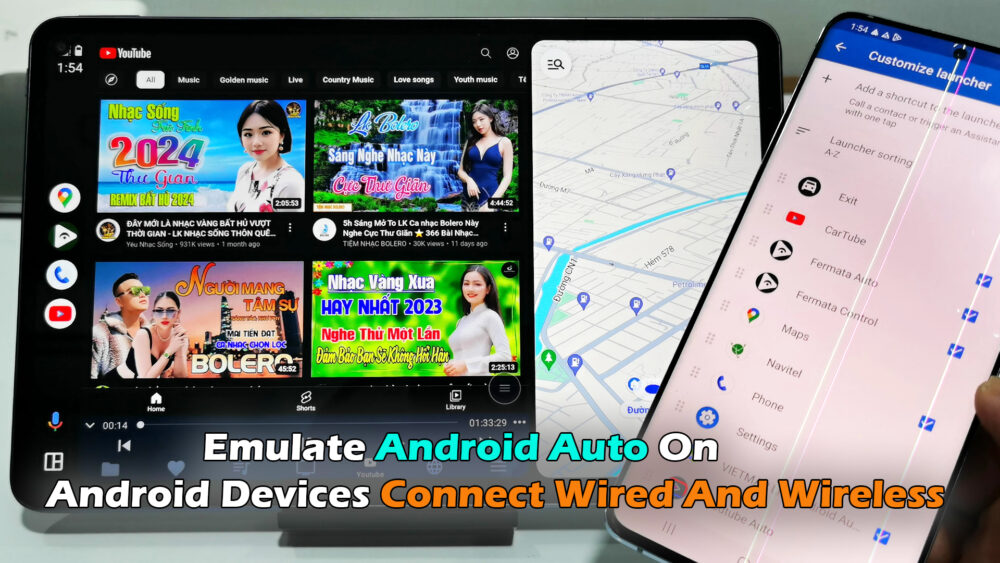 Emulate Android Auto On Android Devices Connect Wired And Wireless