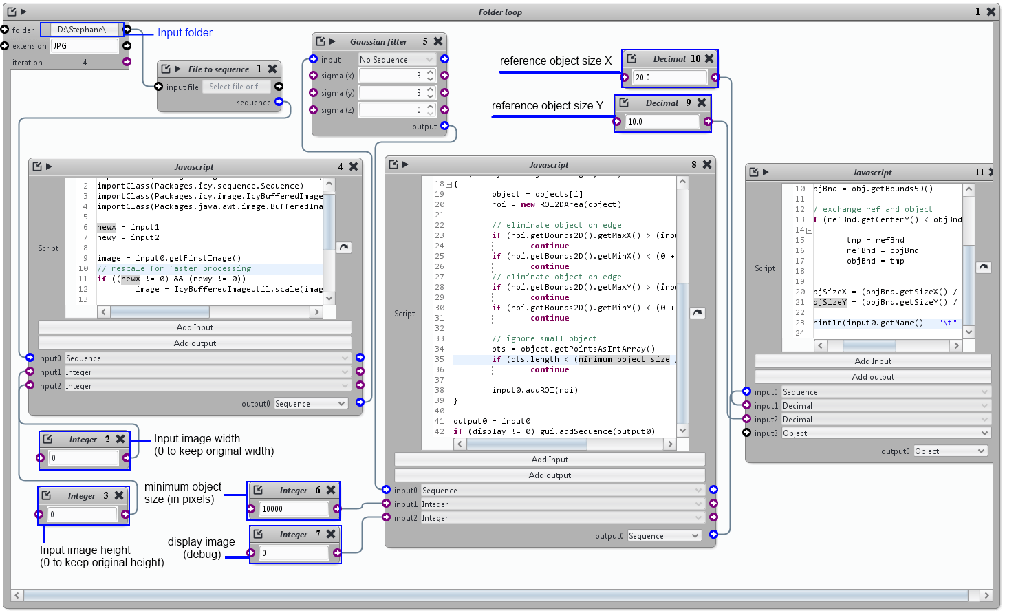 Calculate object size from reference object Open Source Image