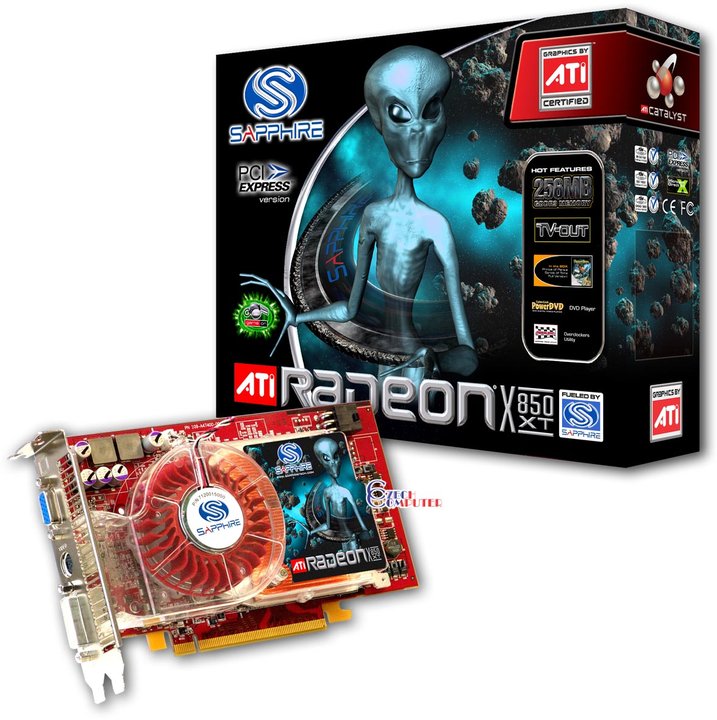 Sapphire Atlantis ATI Radeon X850 XT 256MB, PCIE CZC.cz