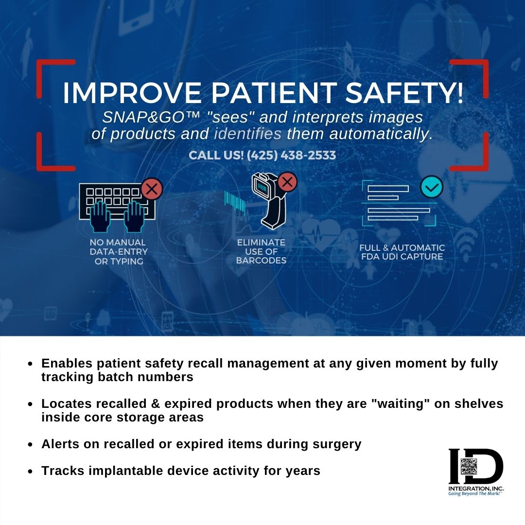 Improving Patient Safety with Technology Snap&Go™