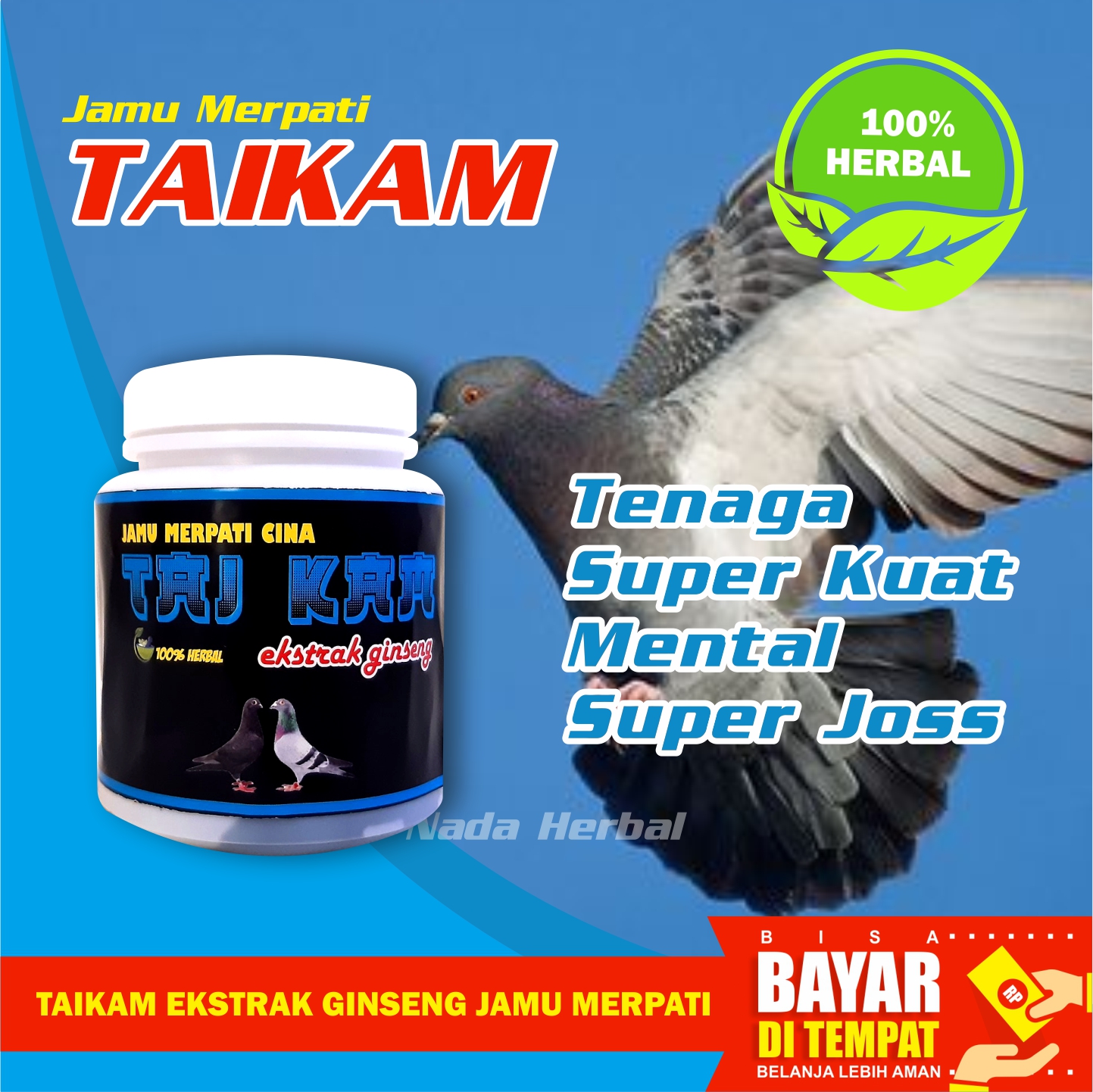 Jamu Merpati Taikam / Merpati Balap Dan Kolong / Jamu Merpati Herbal / Suplemen Energy Merpati / Suplemen Untuk Merpati Balap Dan Merpati Kolong / Vitamin Merpati Burung Dara / Jamu Herbal Burung Dara Balap | Lazada Indonesia