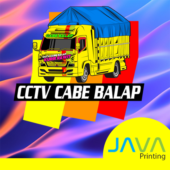 Isi 4) Sticker Cctv Cabe Balap, Sticker Custom Cctv, Sticker Truck Mania, Sticker Truck Mobil | Lazada Indonesia