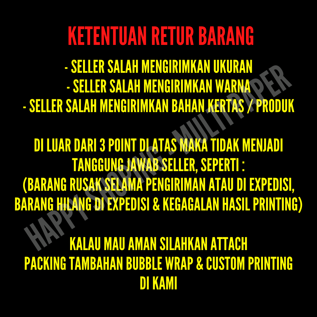 Memahami Perbedaan Art Paper, HVS, Dan Ivory CV Pelangi, 60 OFF
