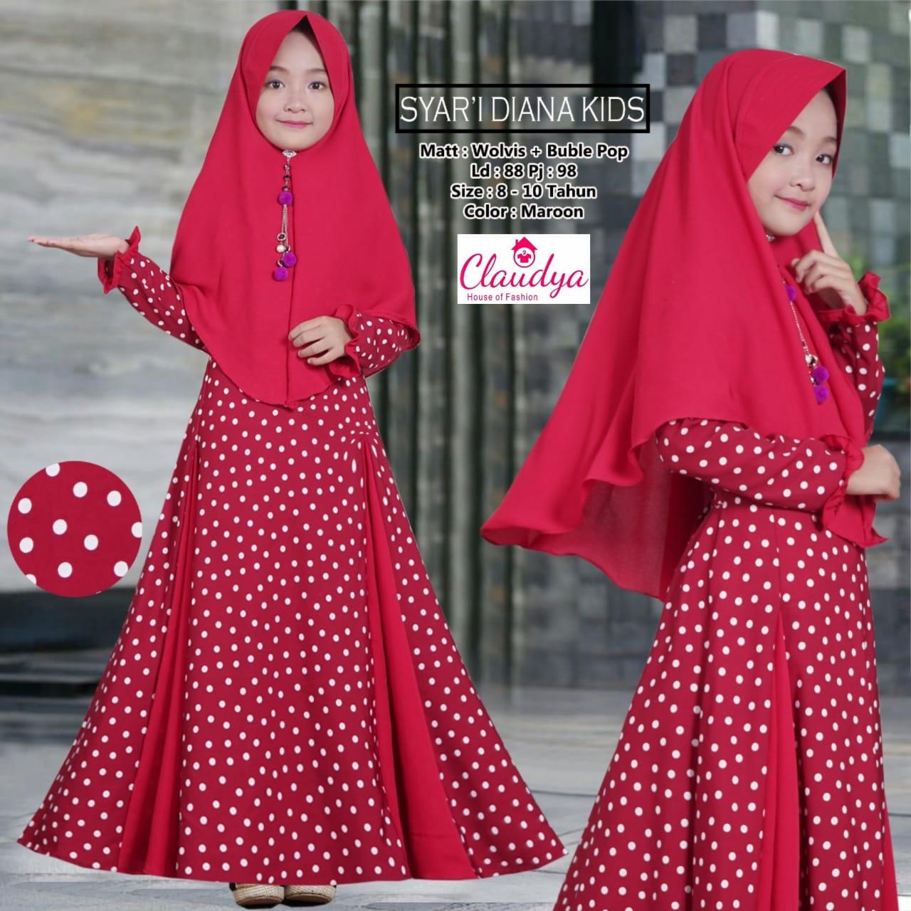Baju Anak Perempuan Lebaran Harga Baju Muslim Anak