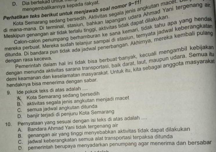 Pernyataan Di Bawah Ini Yang Merupakan Keterangan Alat Adalah Kalimat