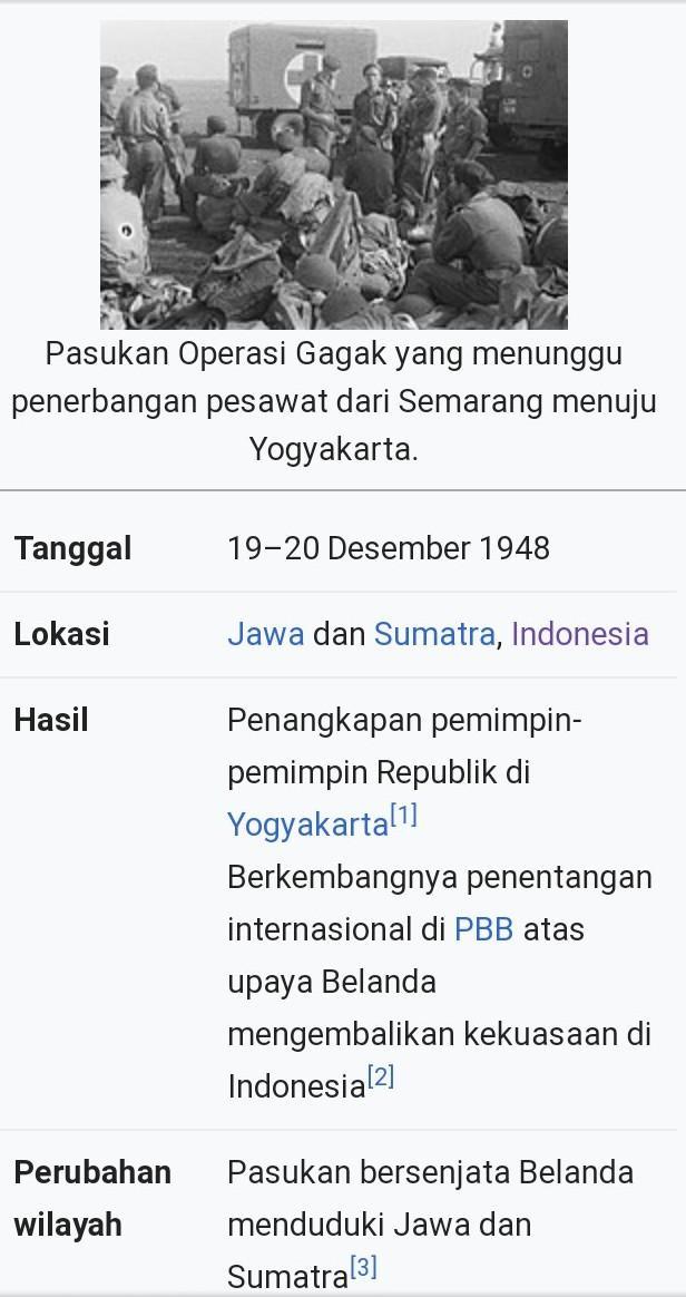 Siapa saja tokoh yang terlibat dalam agresi militer belanda 2 Brainly