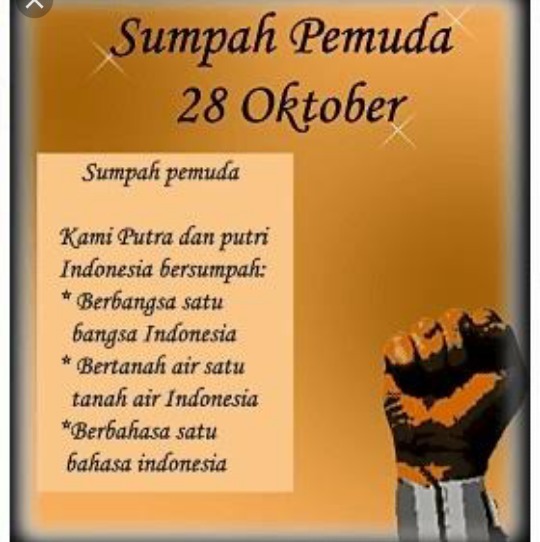 Contoh Kliping Peristiwa Sumpah Pemuda