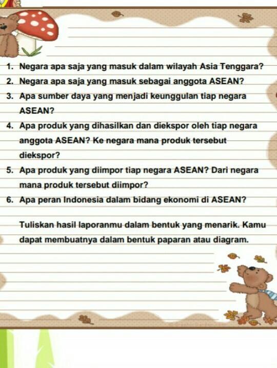 Brainly Negara Apa Saja Yang Masuk Sebagai Anggota Asean Ilham