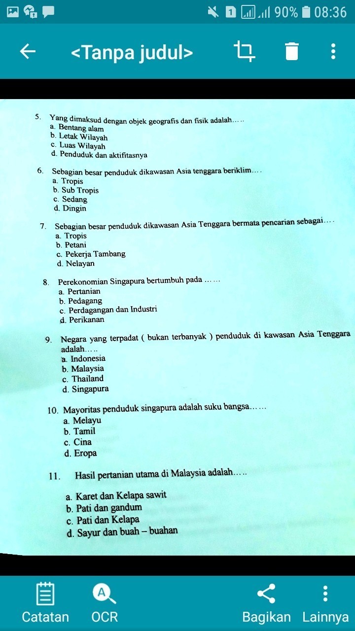 Mayoritas Penduduk Singapura Adalah Suku Bangsa