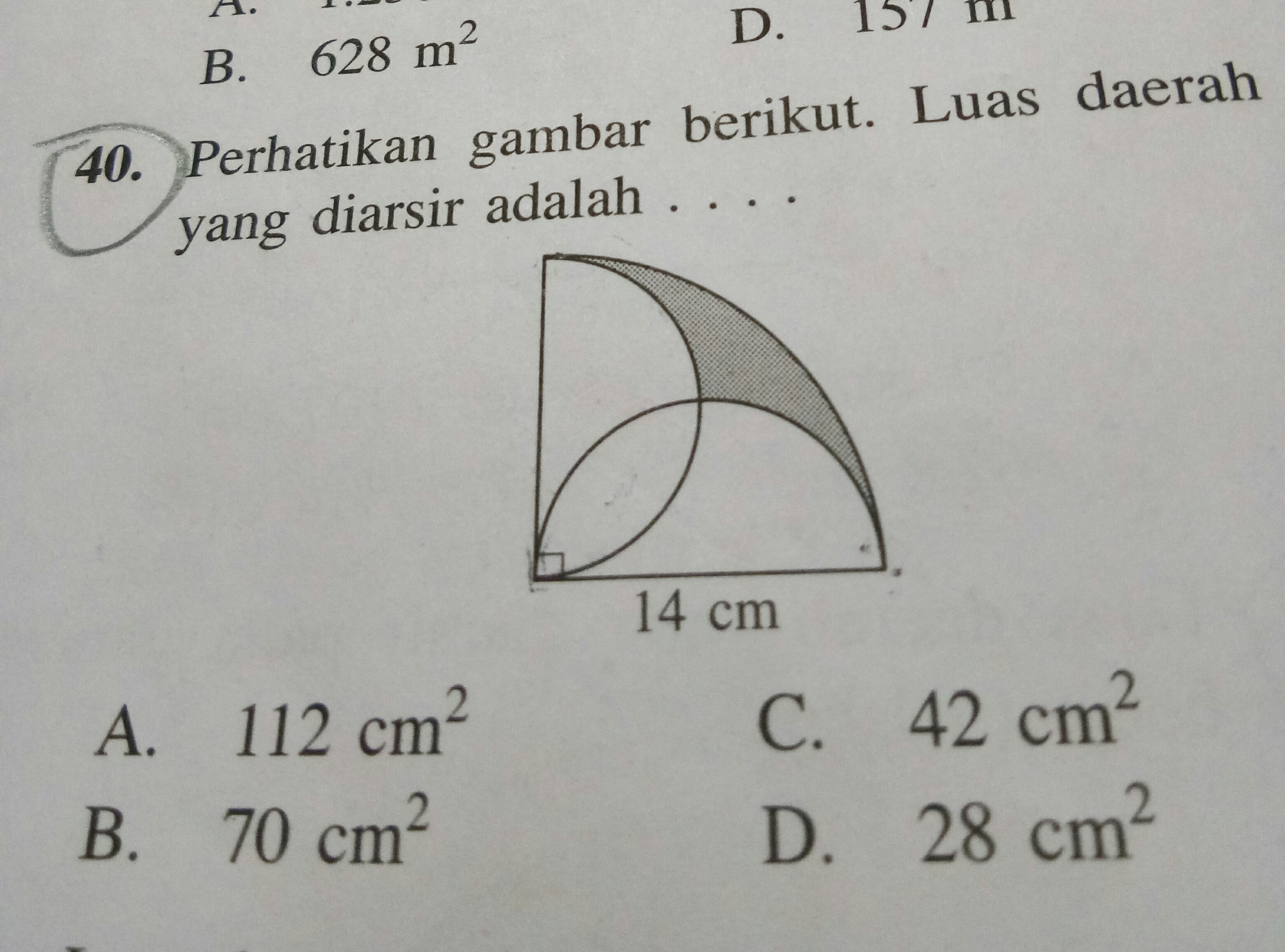 Perhatikan Gambar Berikut Luas Daerah Yang Diarsir Adalah Brainly Info Terkait Gambar