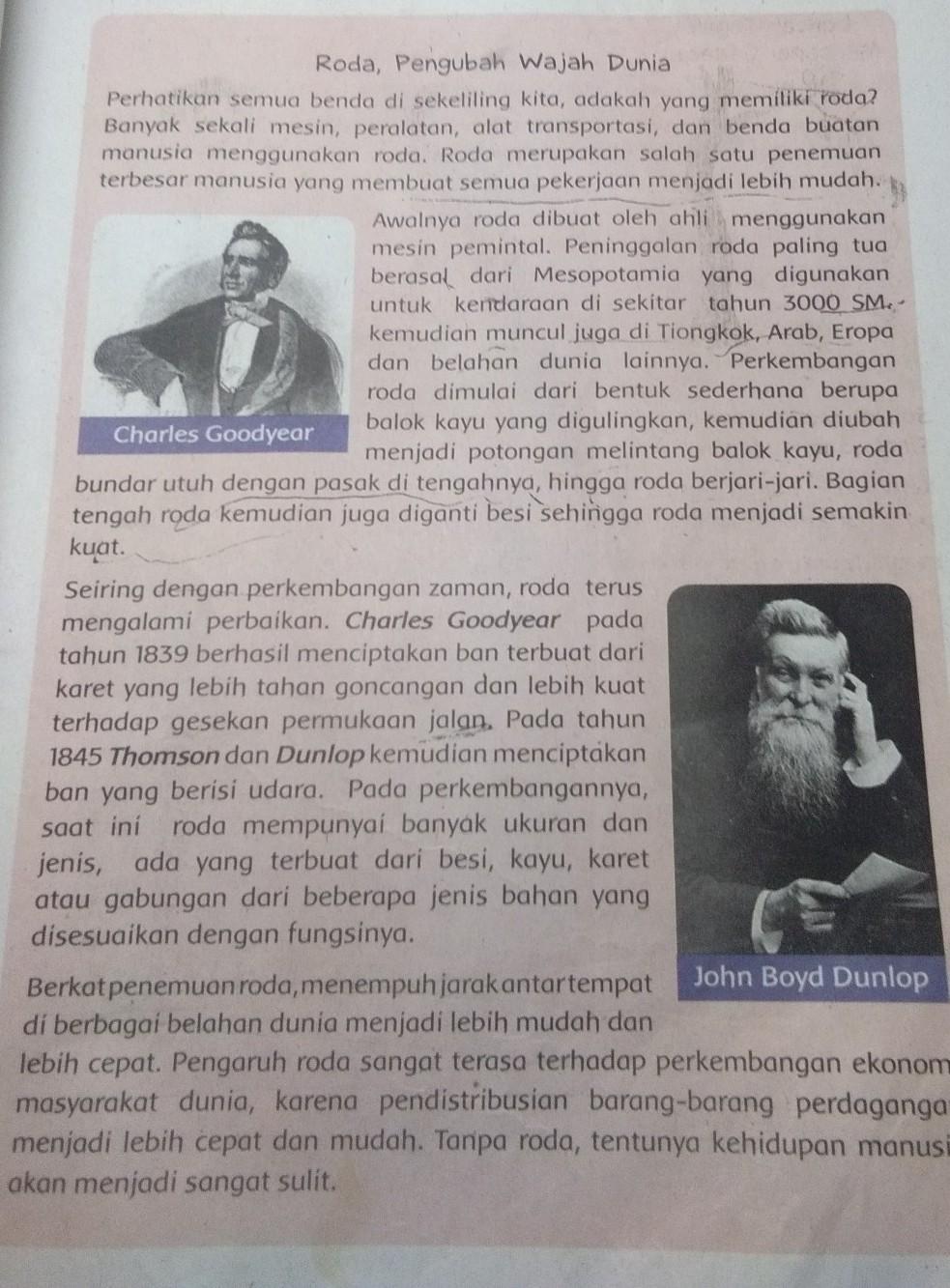 Tuliskan Informasi Penting Dalam Setiap Paragraf Pada