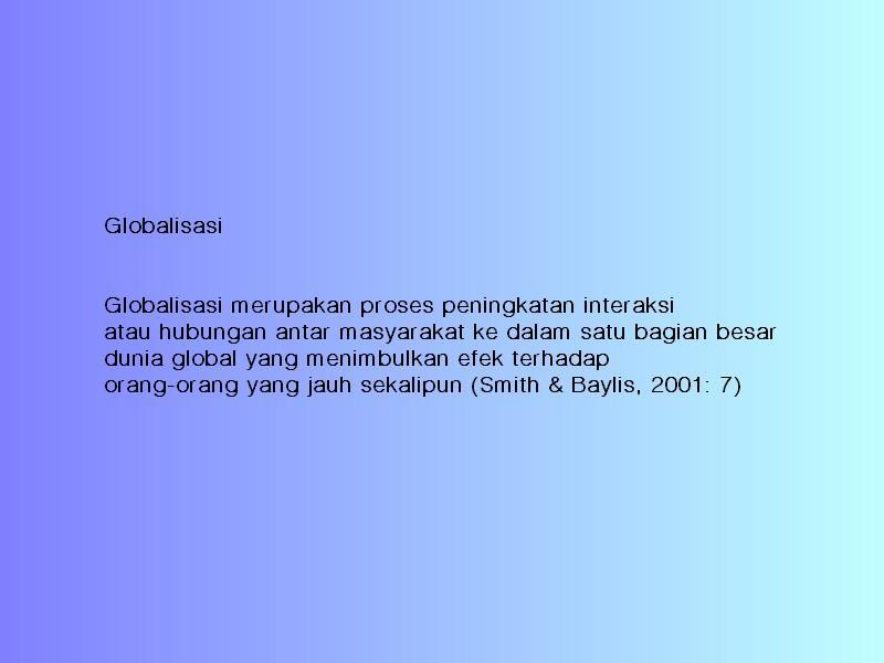 Sebutkan Hasil Globalisasi Dalam Bidang Teknologi Coba Sebutkan