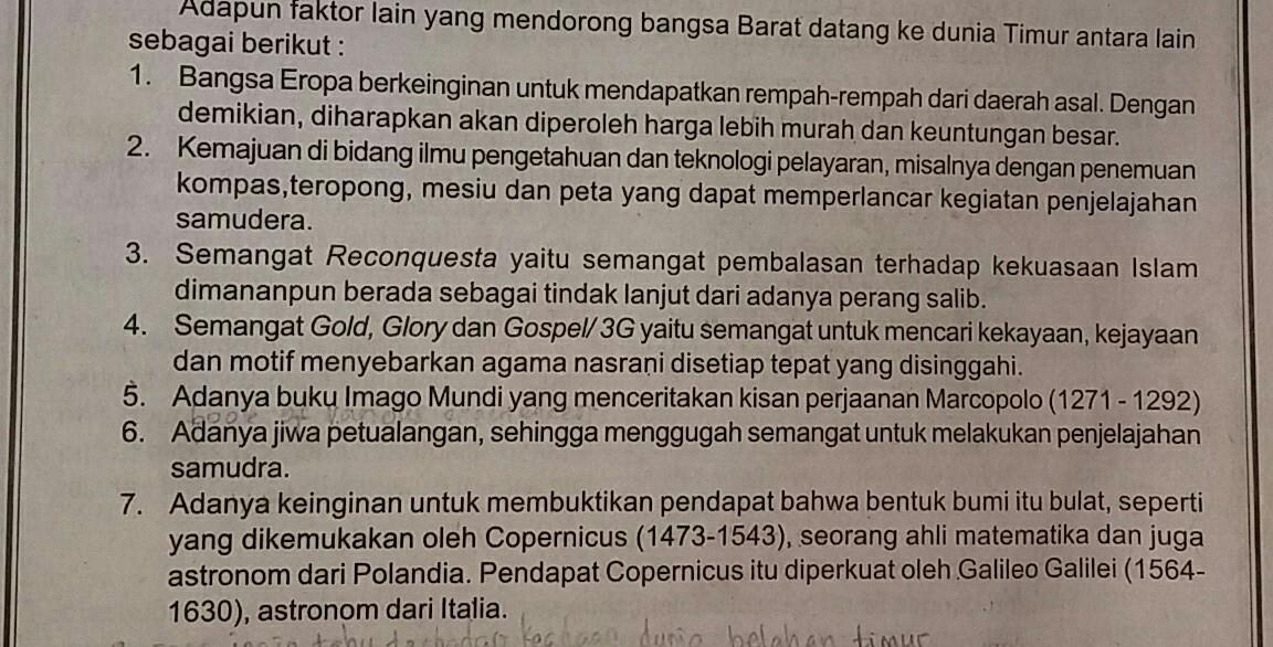 Jelaskan latar belakang dan tujuan datang nya bangsa eropa ke indonesia