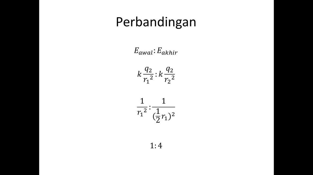 dua muatan sejenis q1 dan q2 terpisah sejauh r. jika q2 digeser