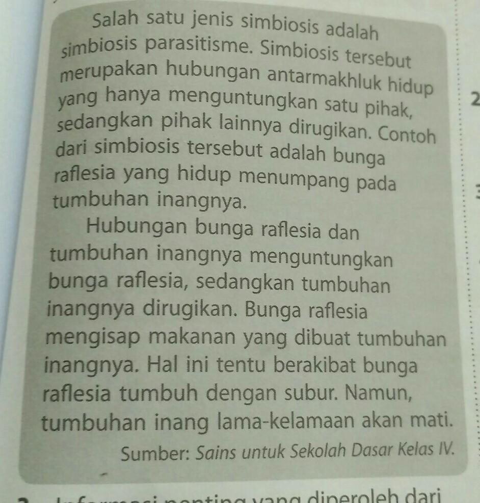ide pokok paragraf kedua pada teks tersebut adalah Brainly.co.id