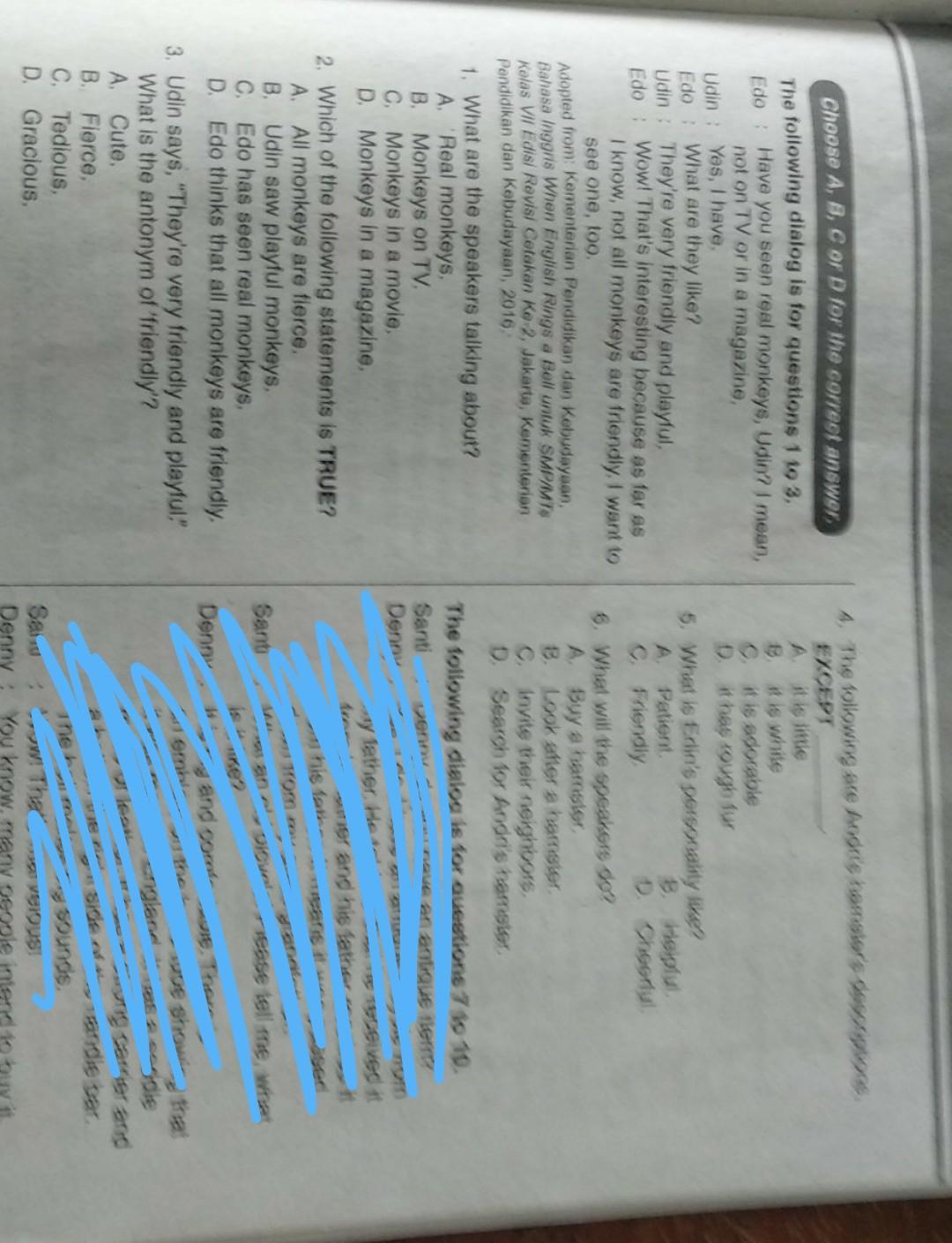 Kunci Jawaban Bahasa Inggris Kelas 8 Halaman 104 Brainly