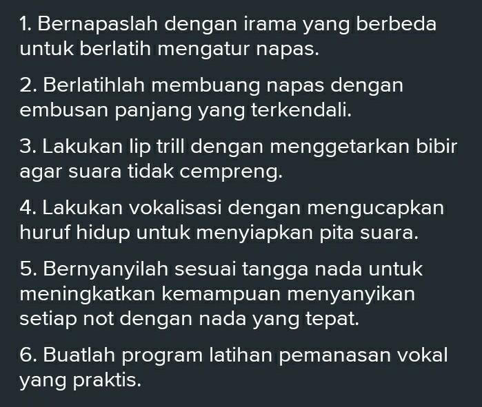 Bagaimana Cara Berlatih Vokal Untuk Dapat Membiasakan Penggunaan Teknik