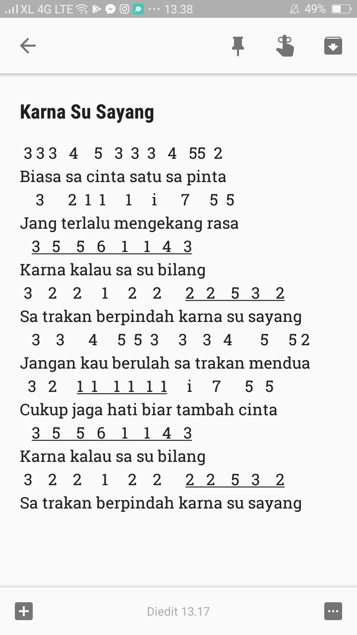 15 Chord Lagu Fana Merah Jambu Ukulele Basgalanos