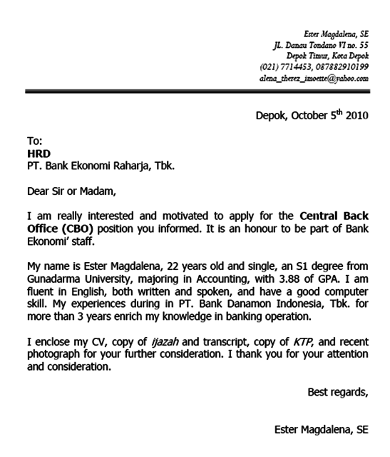 bagaimana cara membuat surat bahasa inggris Brainly.co.id