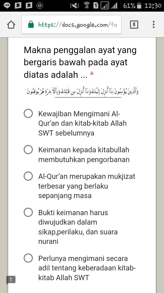 Makna penggalan ayat yang bergaris bawah pada ayat diatas adalah