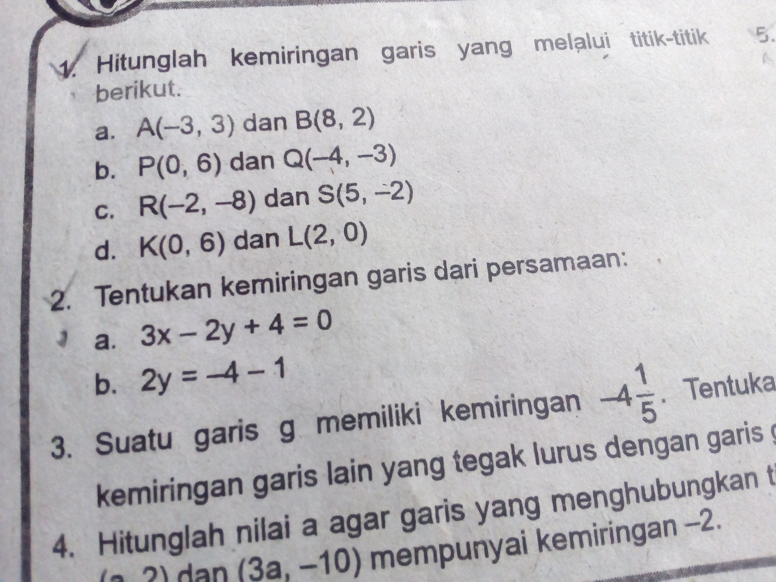 mohon jawab no 2 bagian a dengan langkahummi syubana, pak