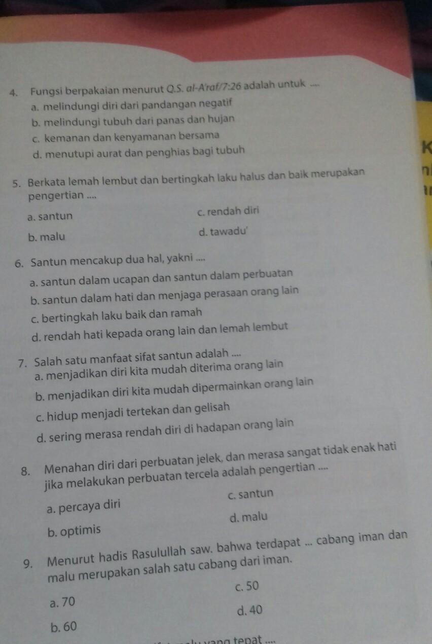 Berkata Lemah Lembut Dan Bertingkah Laku Halus Dan Baik Merupakan