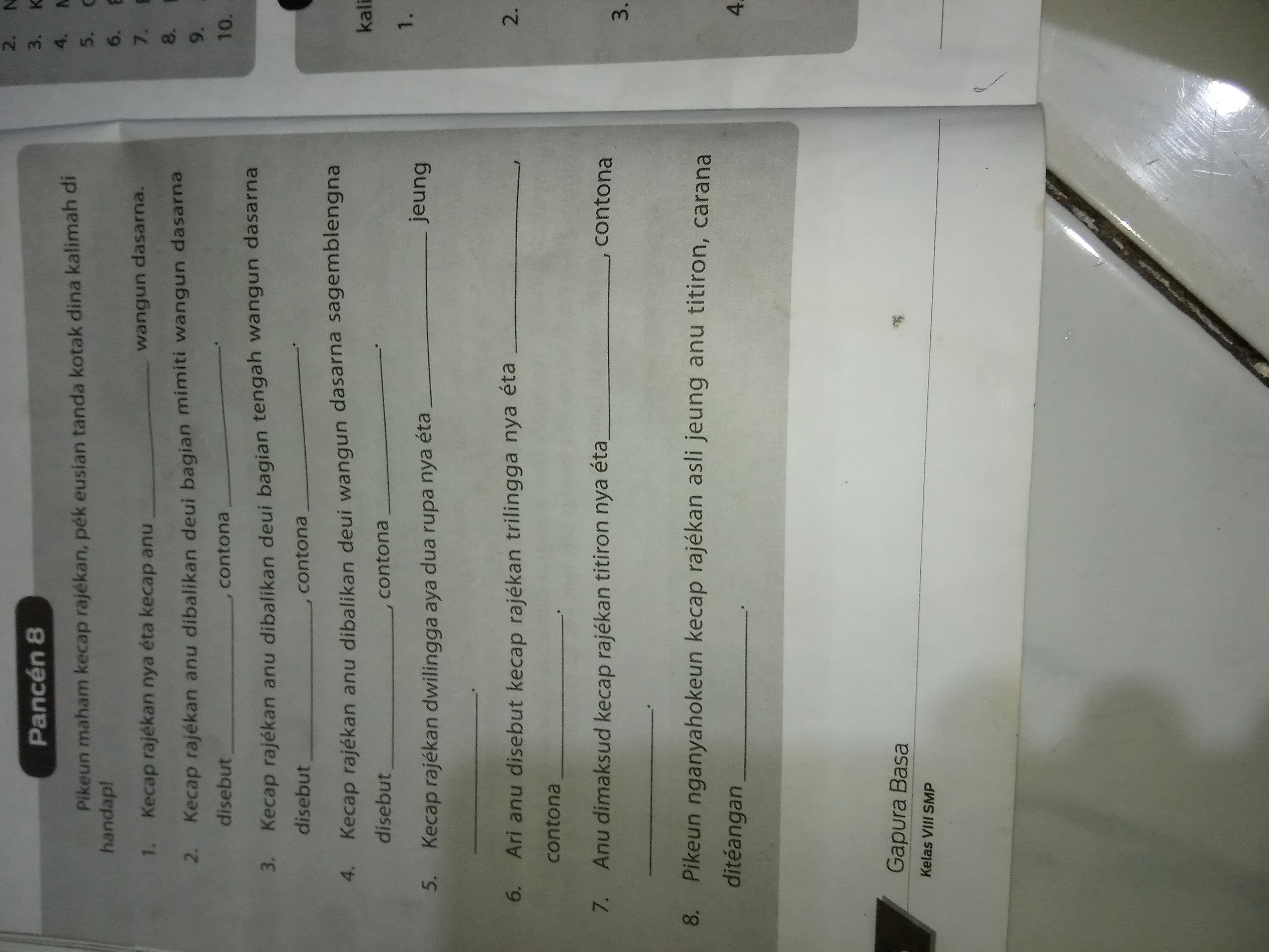 Kecap Rajekan Dwilingga Aya Dua Rupa Nyaeta Goreng