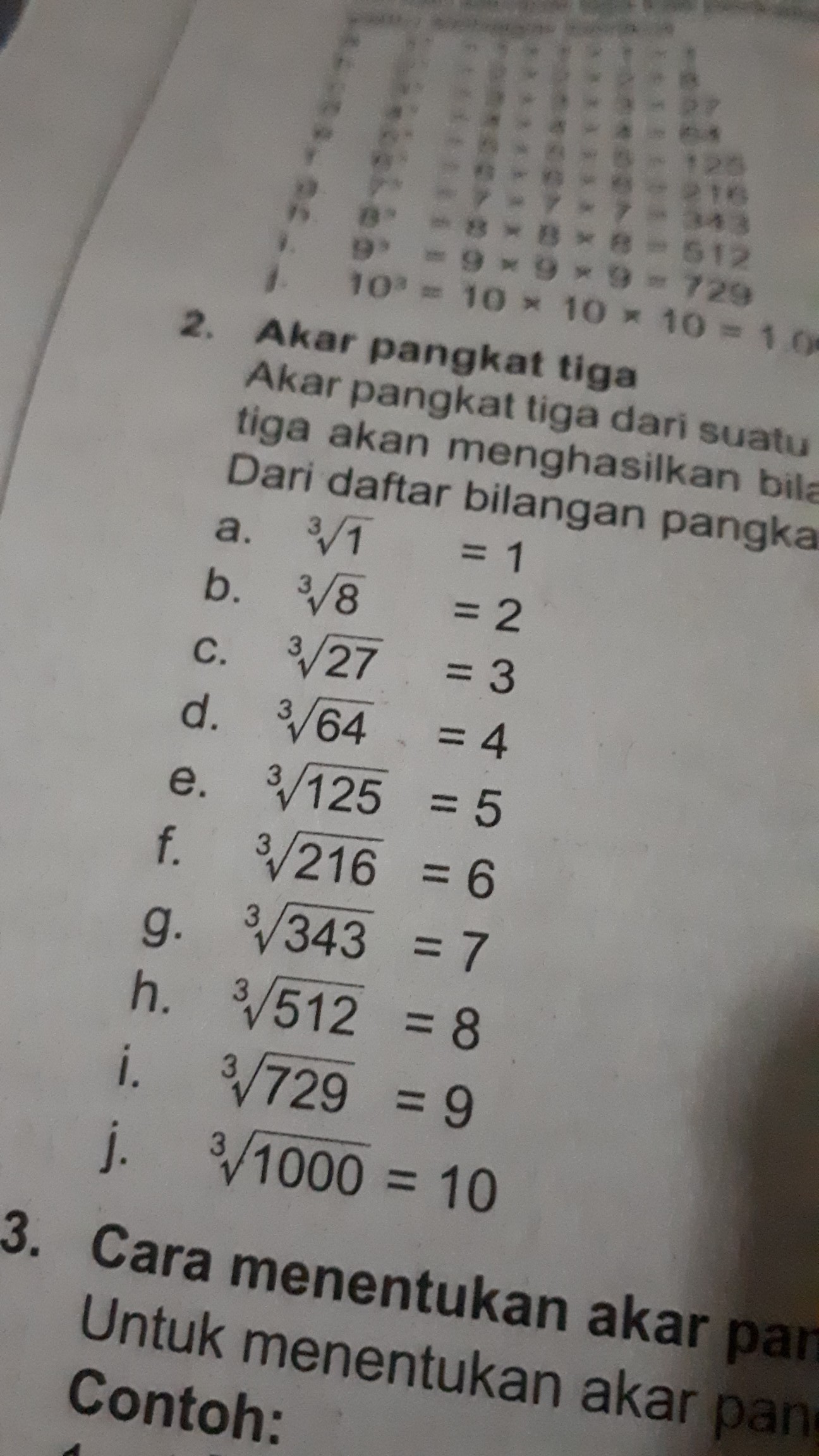 akar pangkat tiga dari 343 dengan cara Brainly.co.id