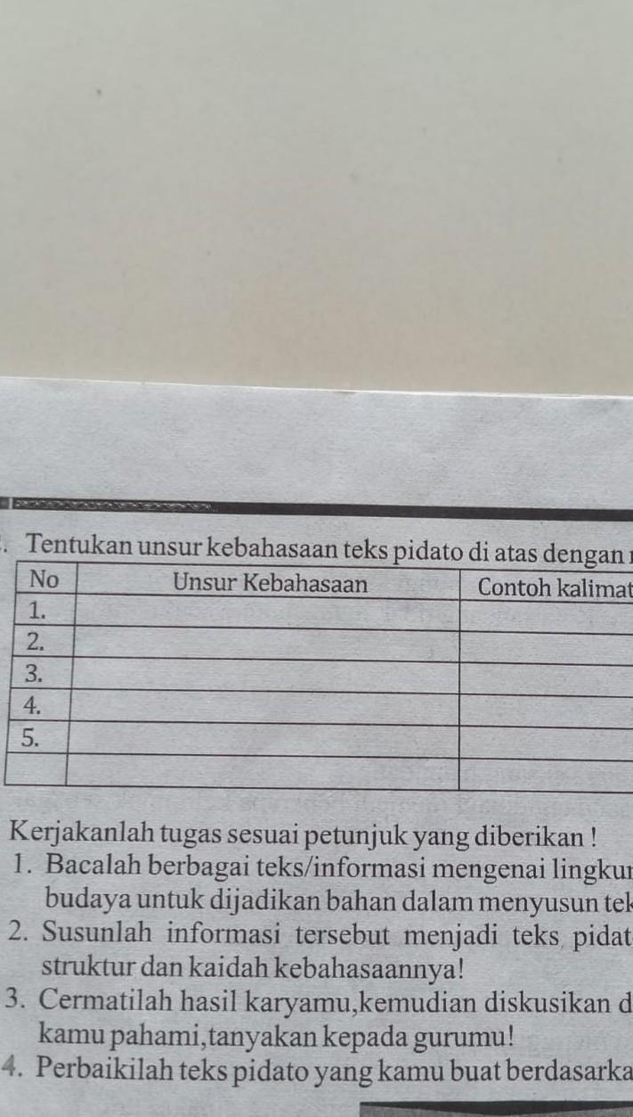 Unsur Kebahasaan Pidato Persuasif