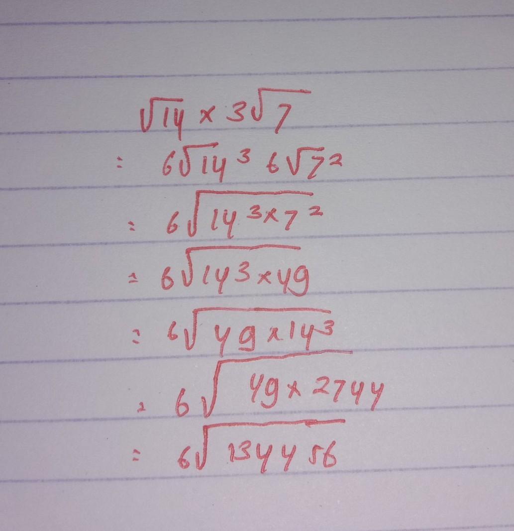 Hasil dari √14 x 3√7 adalah Brainly.co.id
