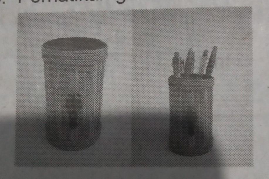 3. Perhatikan gambar di bawah ini!Benda di atas merupakan produk