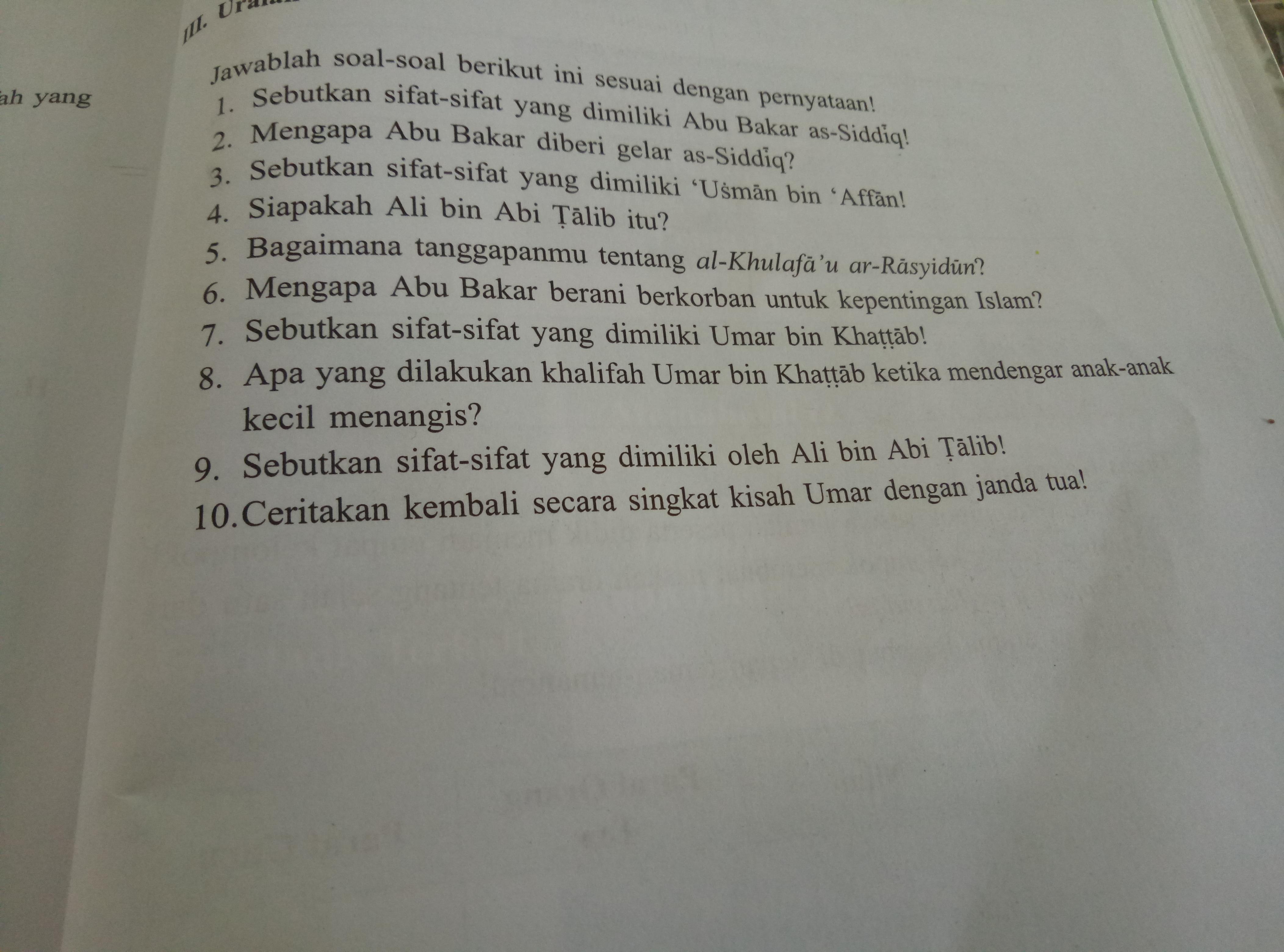 √ Apa Yg Dilakukan Khalifah Umar Bin Khattab Ketika