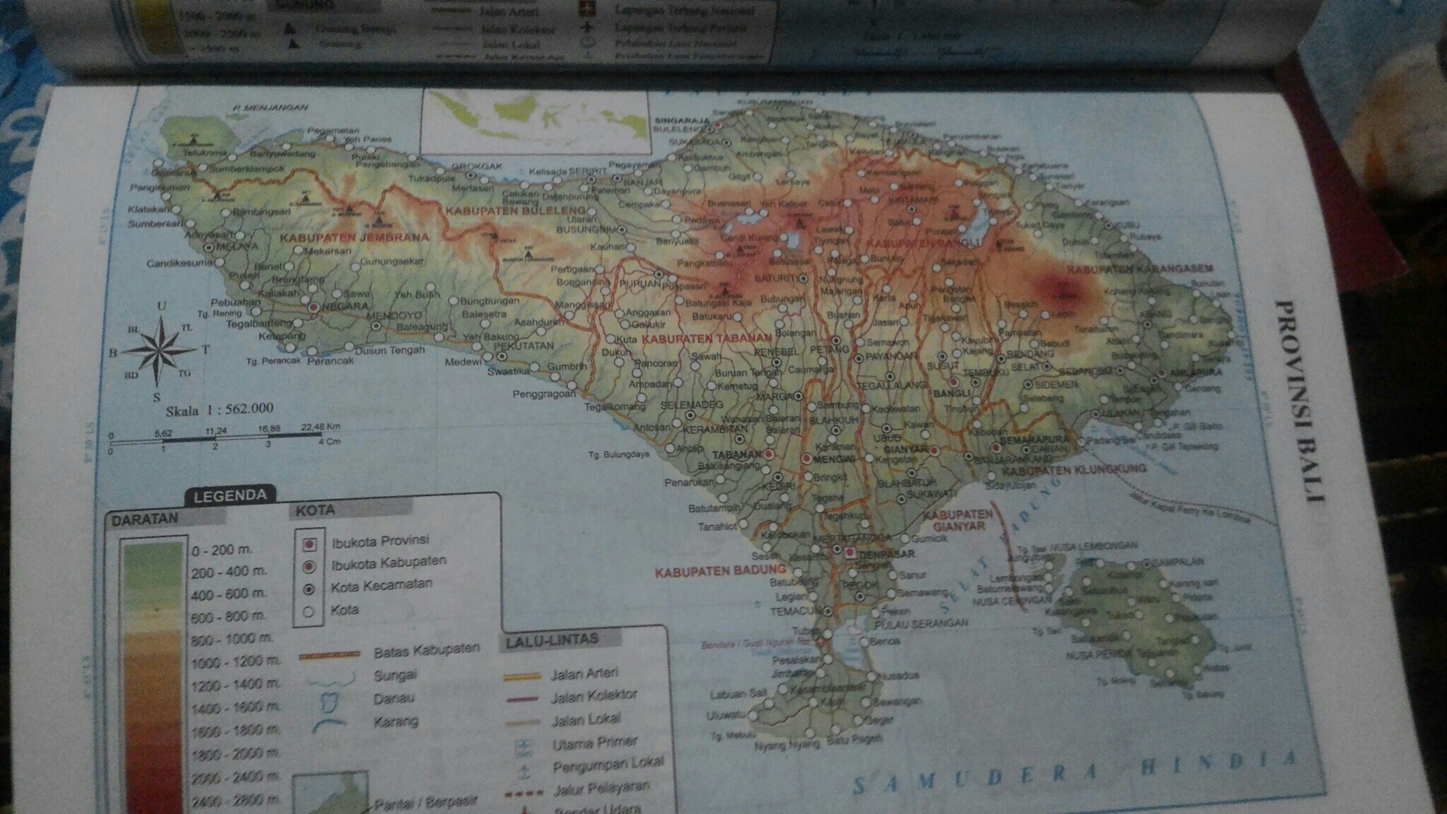 Peta Pulau Bali Kumpulan MAP GAMBAR PETA