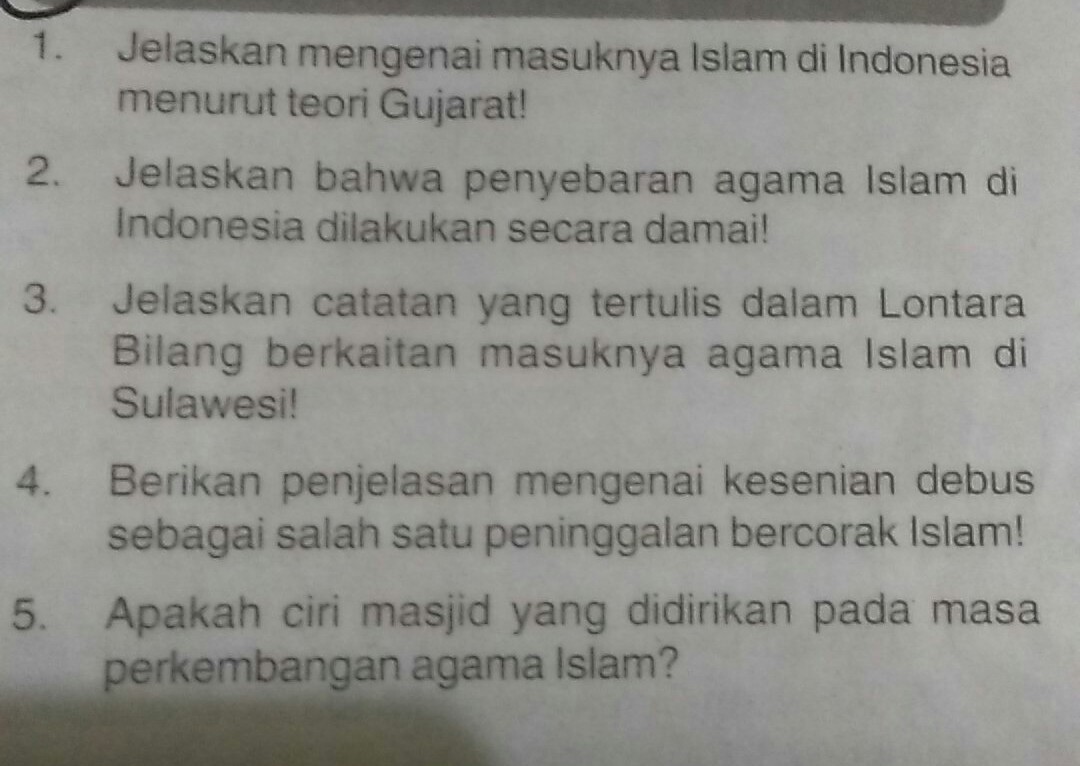 Pertanyaan Tentang Agama Islam Yang Belum Terjawab