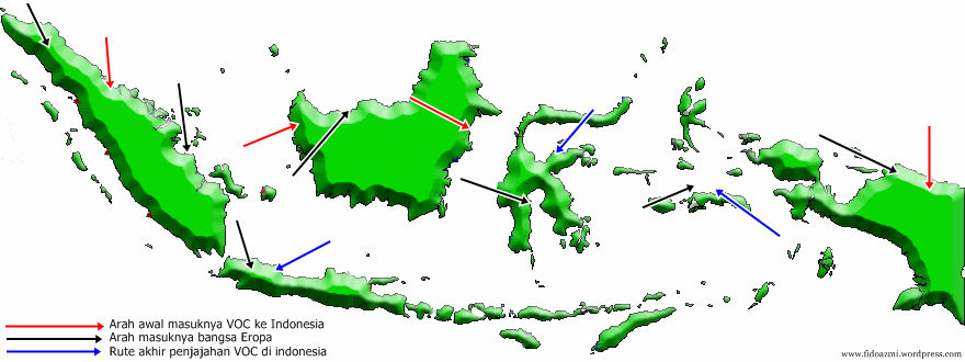 peta perjalanan belanda lengkap dengan gambarnya - Brainly.co.id