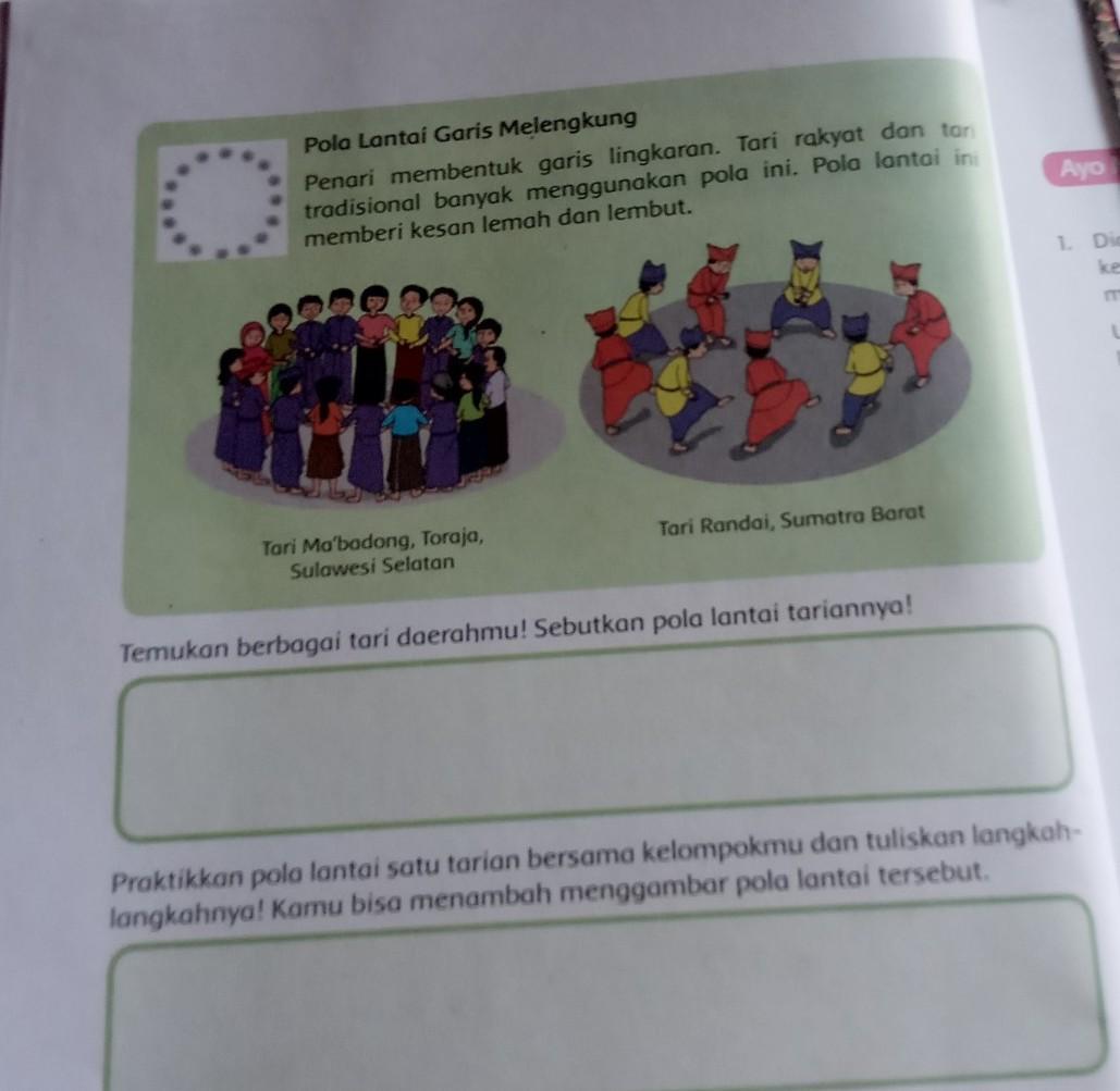 Temukan Berbagai Tari Daerahmu Sebutkan Pola Lantai Tariannya