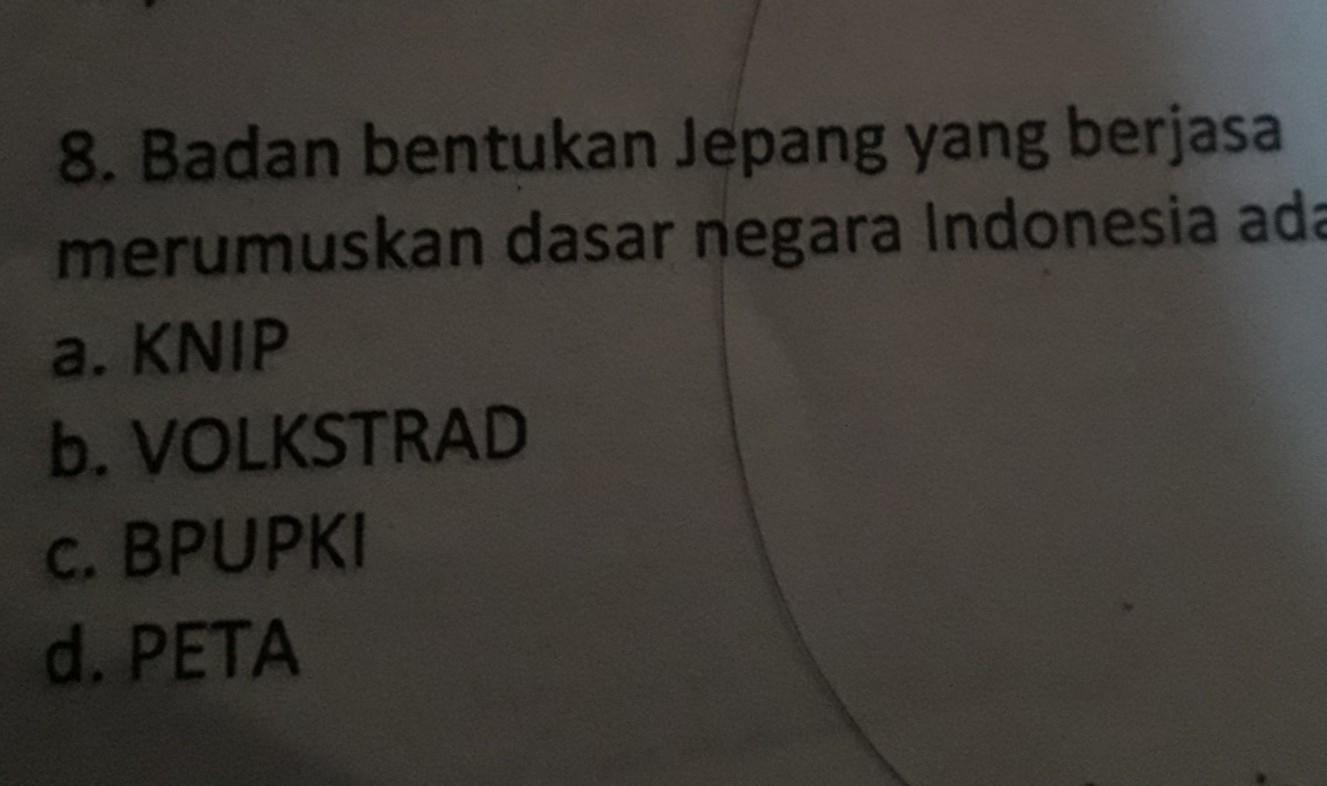 Tokoh Yang Merumuskan Dasar Negara Adalah / Mohammad yamin