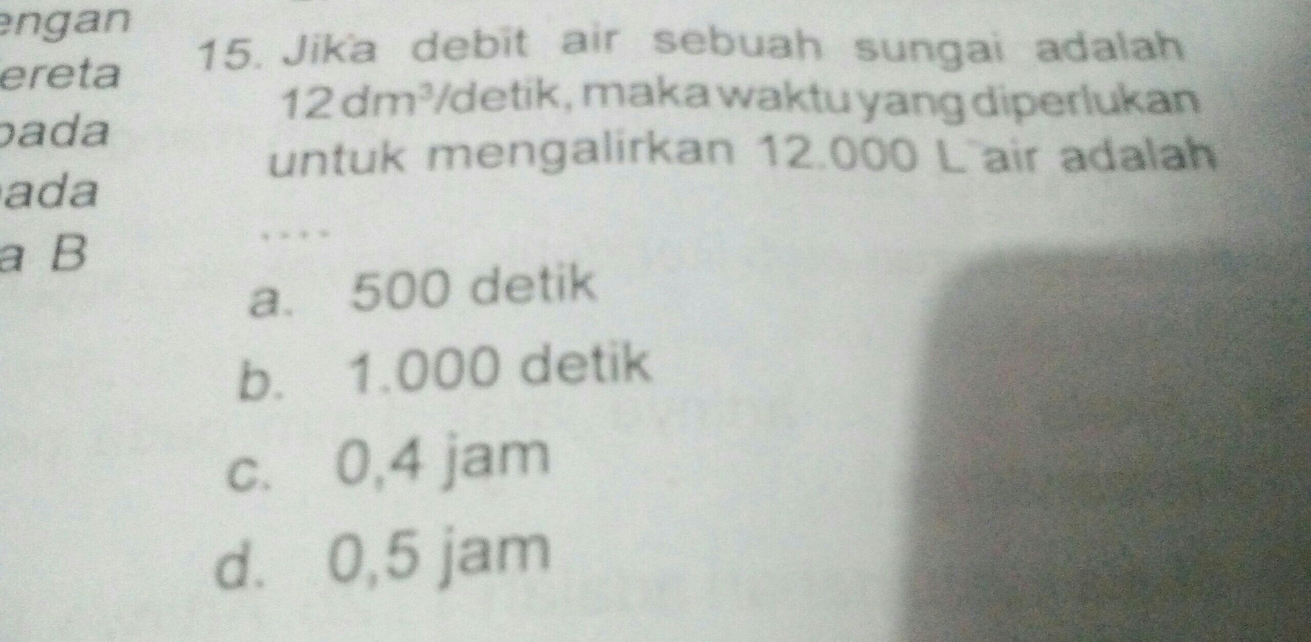 1 Meter Kubik Berapa Liter Air Jual Flow Meter