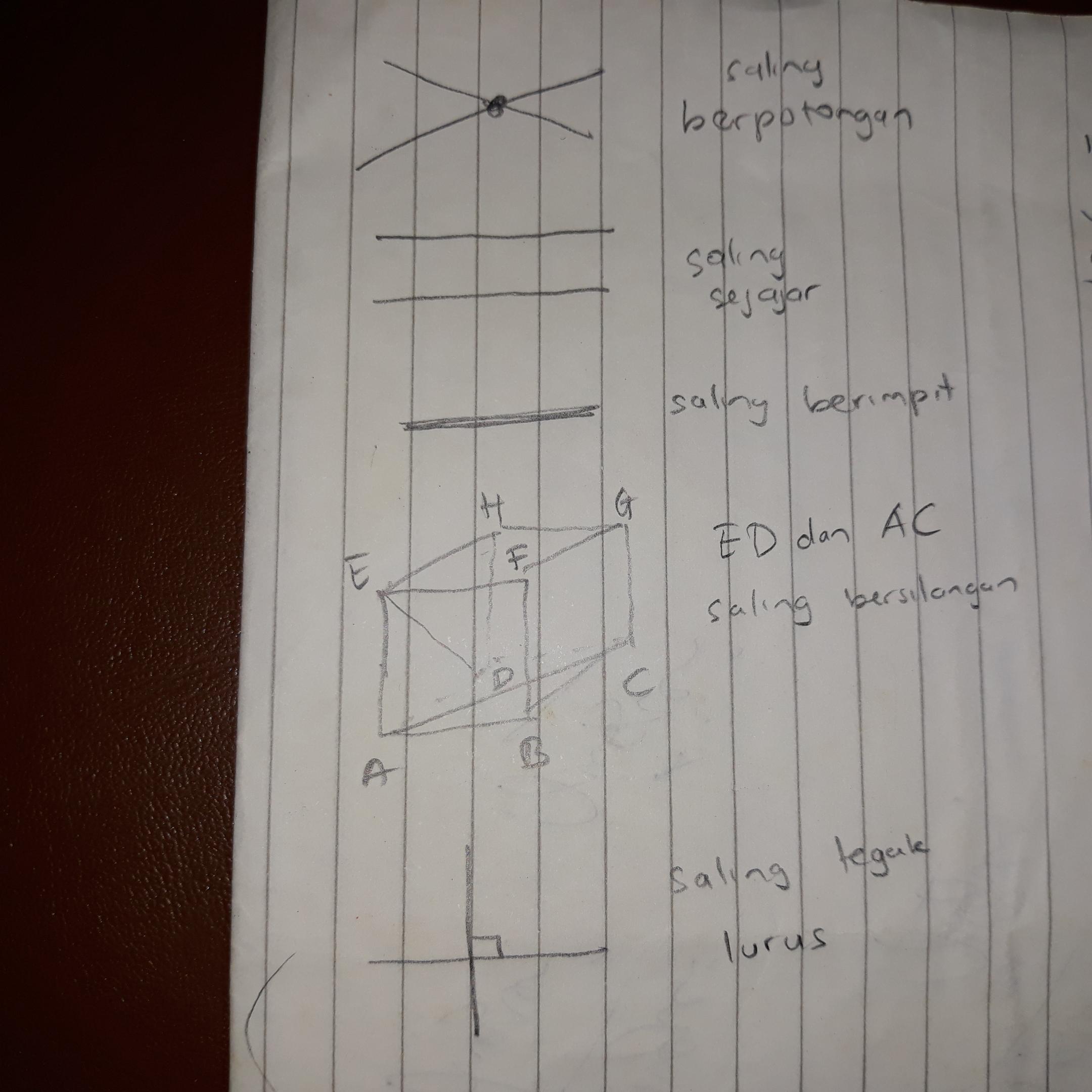 hubungan dua garis pada lintasan kereta api adalah Brainly.co.id