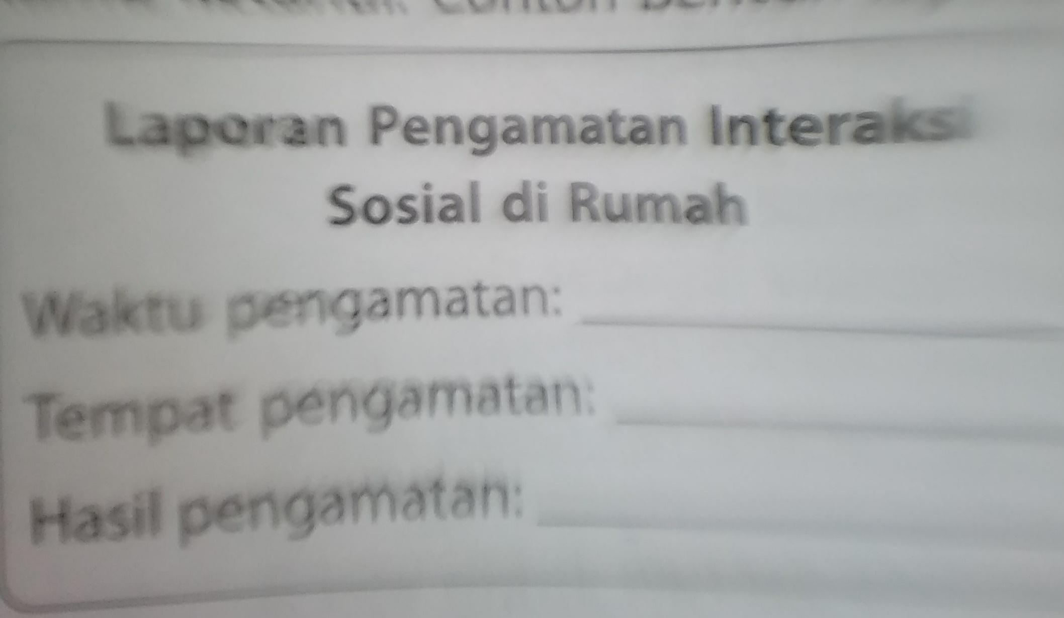 Apa Yang Dimaksud Laporan Pengamatan Rindu Sekolah