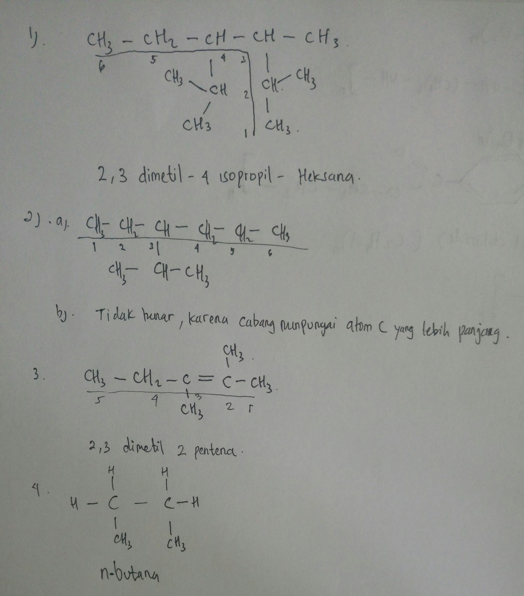 1. Berilah nama IUPAC untuk senyawa ini CH(CH3)2 Brainly.co.id