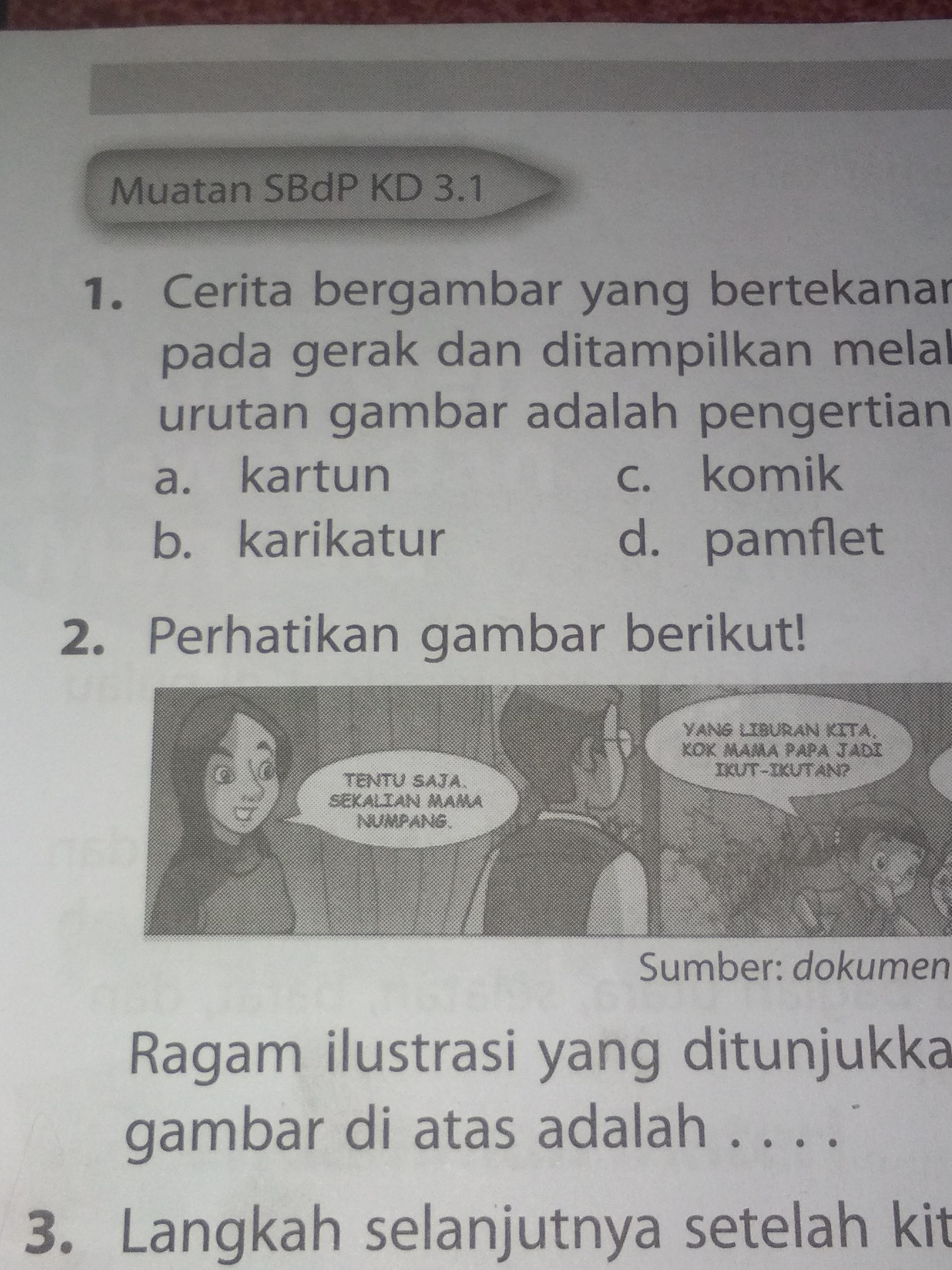 Ragam Ilustrasi Yang Ditunjukkan Oleh Gambar Diatas Adalah Kondiskorabat