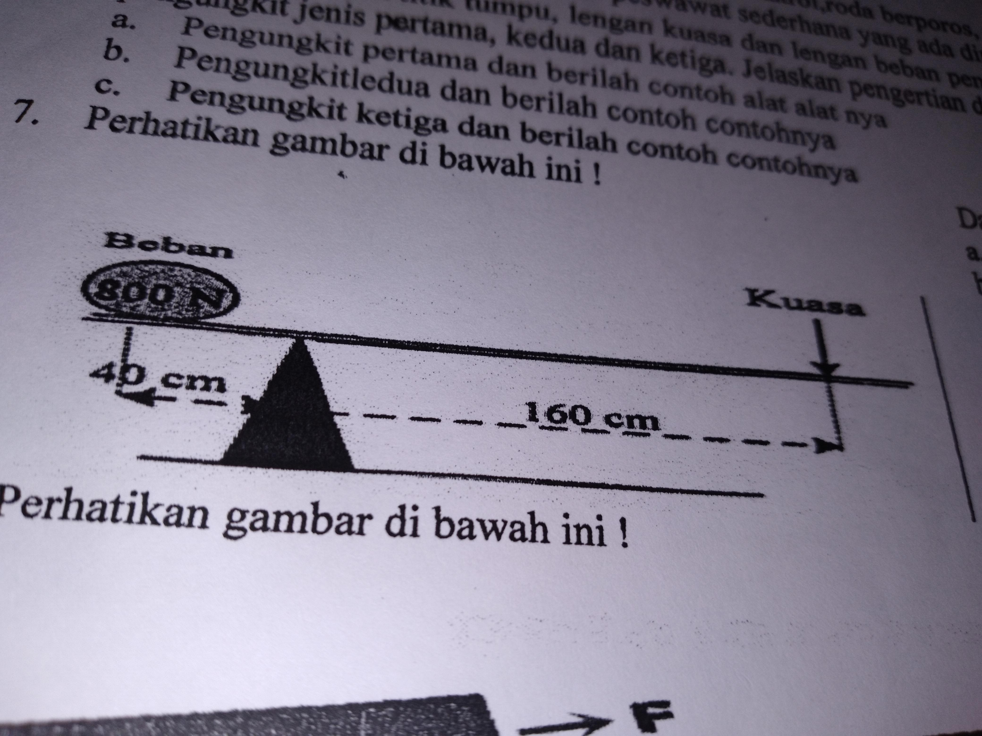 Perhatikan gambar di bawah ini! Dari gambar tersebut tentukanlah