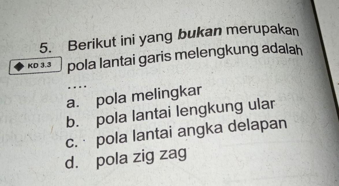 Jenis Pola Lantai Angka 8 Adalah / Pola lantai adalah pola denah yang
