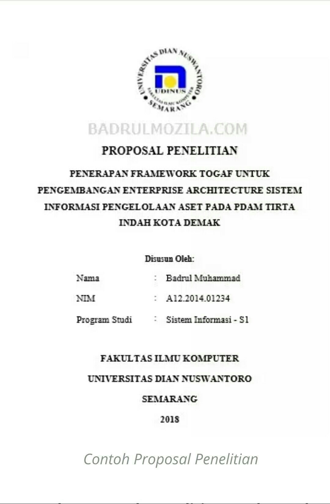 Proposal Penelitian Guru Paud