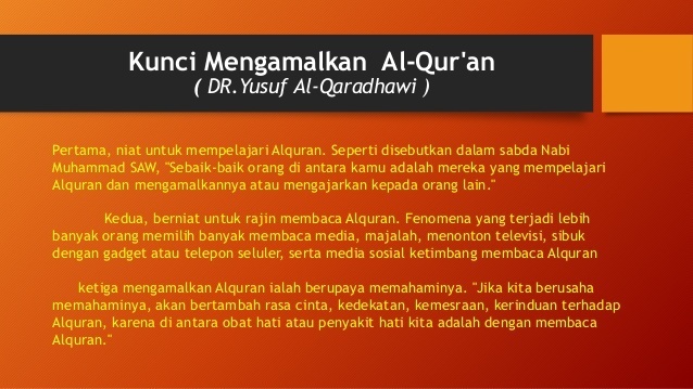 Cara Menjaga alquran adalah sebagai berikut, Kecuali
