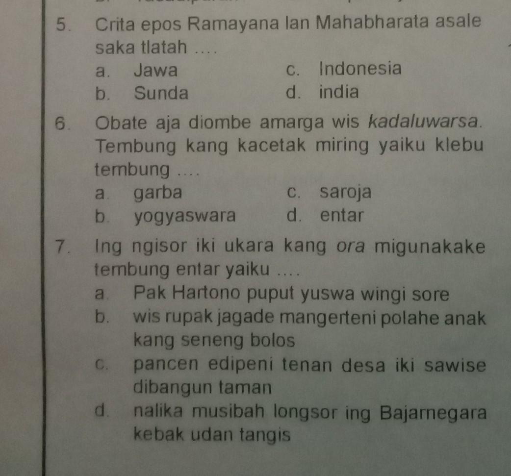 Tembung Kang Tegese Ora Kaya Makna Salugune (kata Kiasan