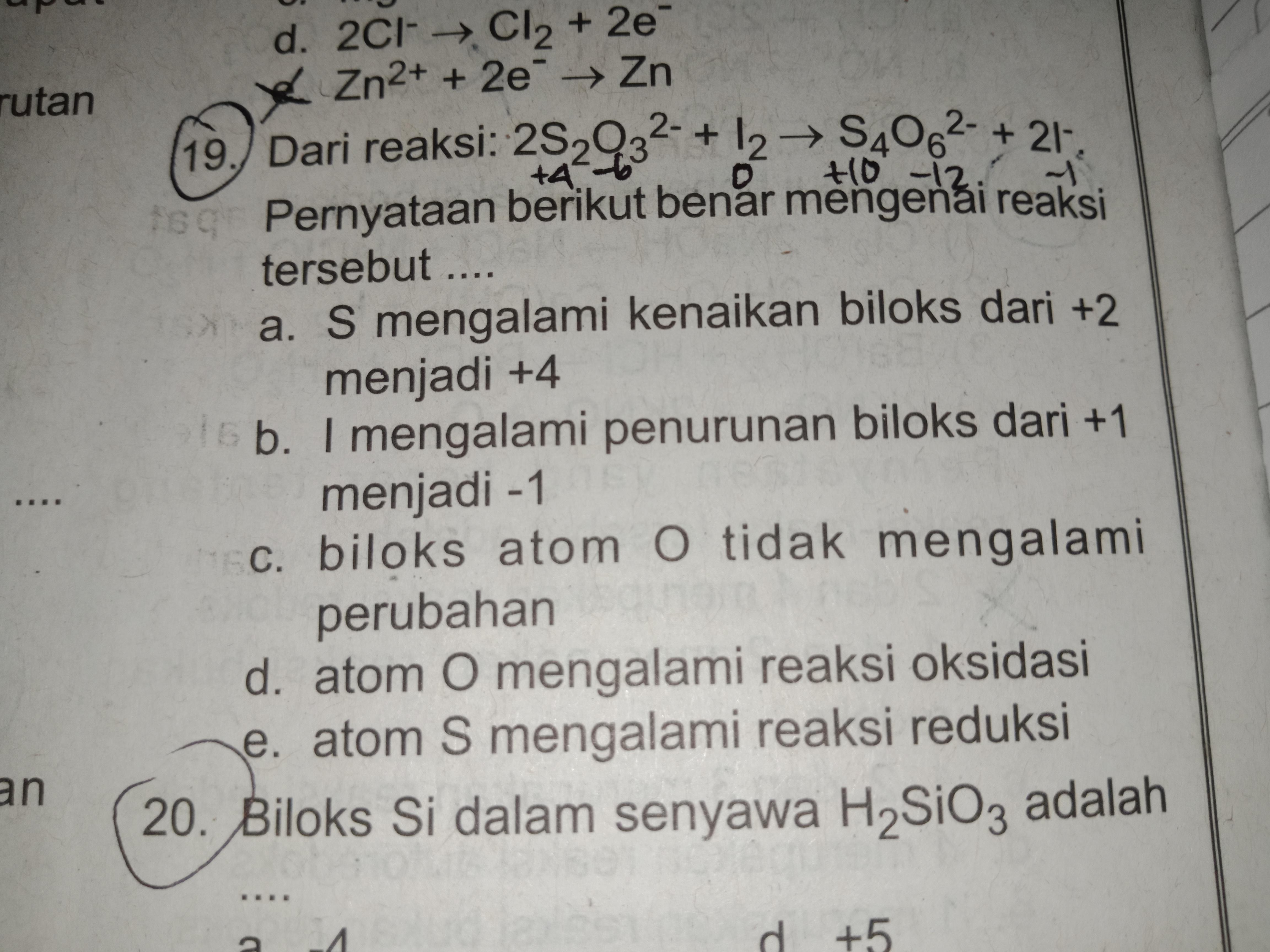 Pernyataan berikut benar mengenai reaksi tersebur.. Brainly.co.id